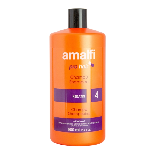 Шампунь Amalfi Keratin, 900 мл - Pampik