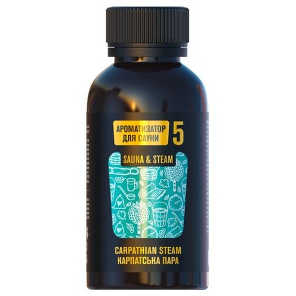 Ароматизатор для сауны Golden Pharm 5 Карпатский пар, 100 мл - Pampik