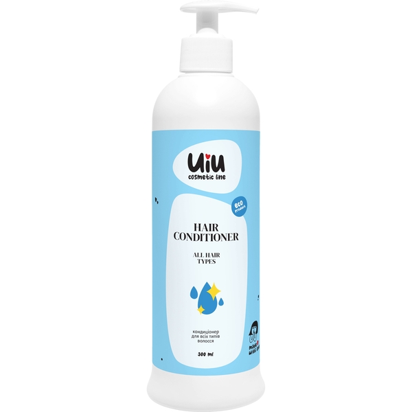 Кондиционер для всех типов волос UIU, 300 мл - Pampik