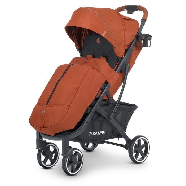 Коляска El Camino Loona ME 1090-1 Rooibos Orange, помаранчевий (25530) - Pampik - 10