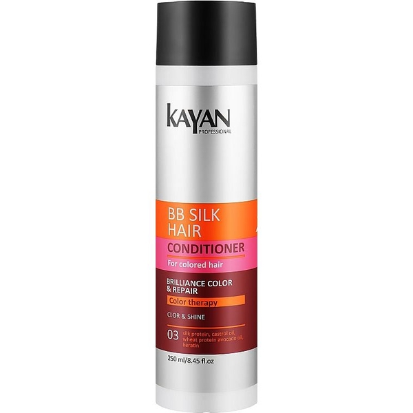 Кондиционер Kayan Professional BB Silk Hair для окрашенных волос 250 мл - Pampik