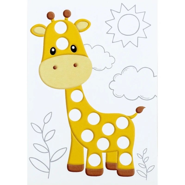 Набор Kite Лепи и развивайся 6 цветов и 5 карточек (K23-326-1) - Pampik - 8