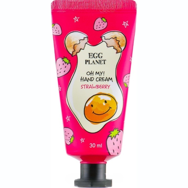 Крем для рук Daeng Gi Meo Ri Egg Planet Strawberry Hand Cream Полуниця 30 мл - Pampik