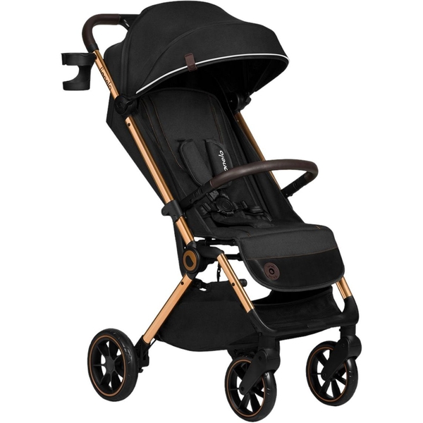 Прогулянкова коляска Lionelo Cloe Black Onyx, чорна (LO-CLOE BLACK ONYX) - Pampik