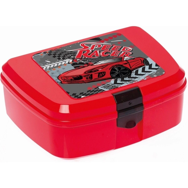 Ланч-бокс дитячий Herevin Speed Racer (161279-002) - Pampik