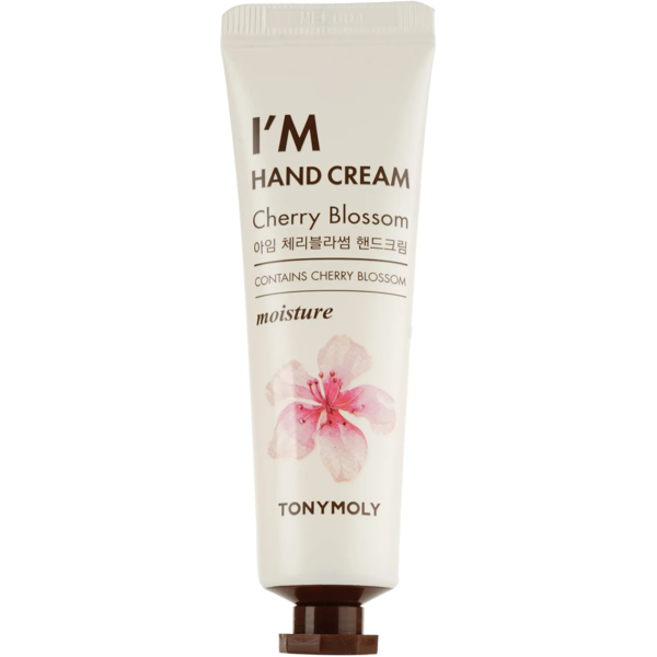 Крем для рук Tony Moly I'm Cherry Blossom Hand Cream с экстрактом цветения вишни, 30 мл - Pampik
