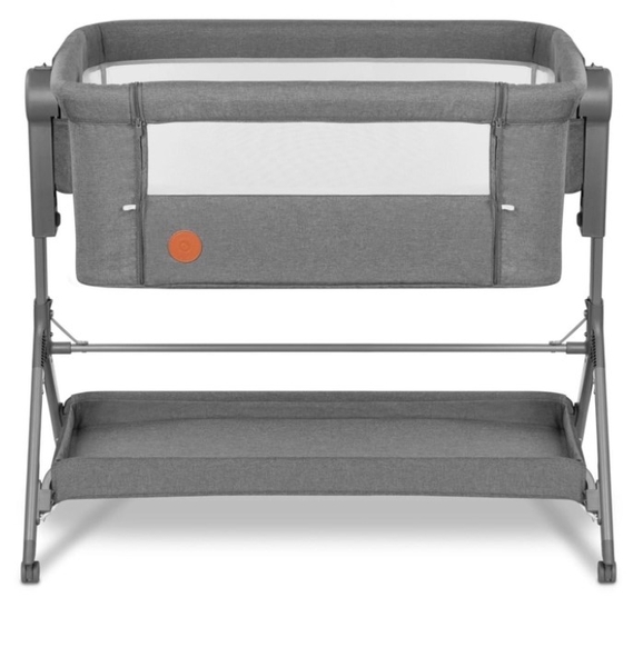 Дитяче ліжечко Lionelo Leonie Plus 3 в 1 Grey Stone, сірий - Pampik - 2