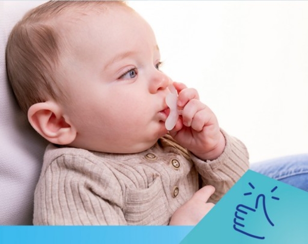 Силиконовая симметричная пустышка Canpol babies, 0-6 месяцев, белый (24/001_whi) - Pampik - 8