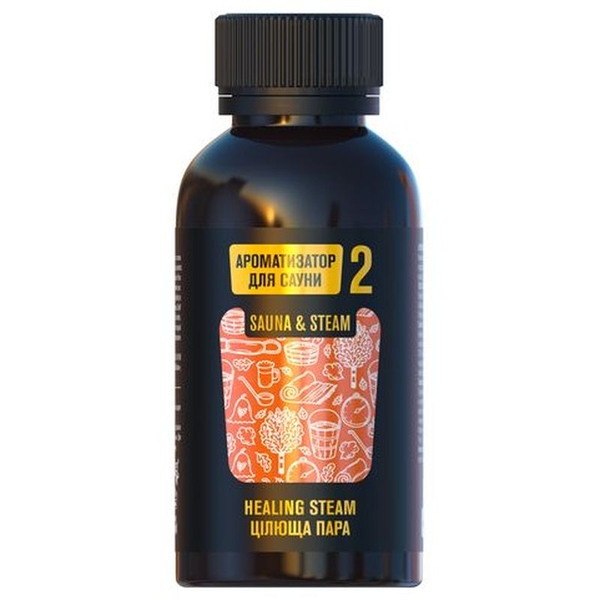 Ароматизатор для сауны Golden Pharm 2 Целебный пар, 100 мл - Pampik