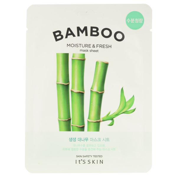 Маска тканинна It's Skin The Fresh Bamboo Mask Sheet, 19 г - Pampik