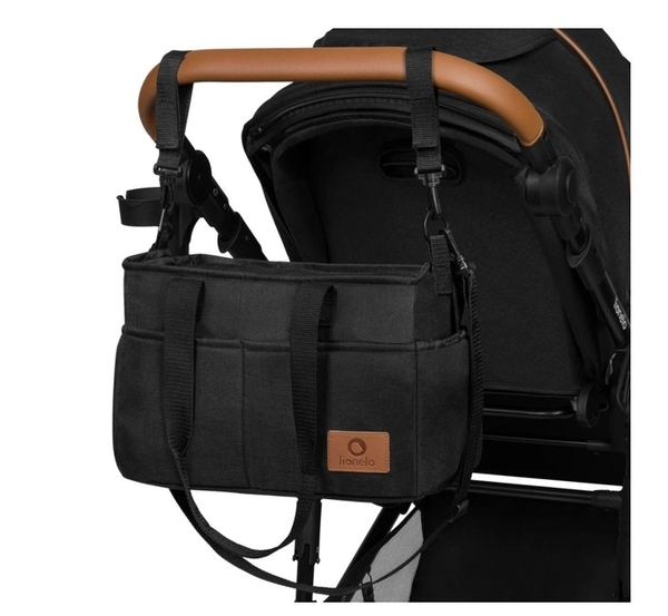 Універсальна коляска 2 в 1 Lionelo Mari Tour Black Onyx, чорна - Pampik - 6