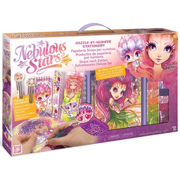 Набор для творчества Nebulous Stars с алмазной мозаикой Аксессуары для занятий (011205) - Pampik