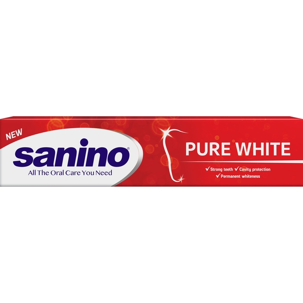 Зубна паста Sanino Pure White Відбілювальна 50 мл - Pampik - 2