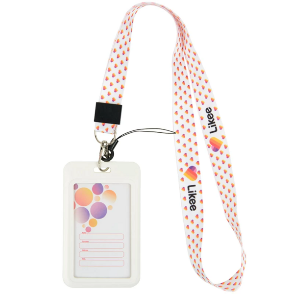 Бейдж-слайдер Kite Likee у комплекті білий (LK22-450) - Pampik - 4