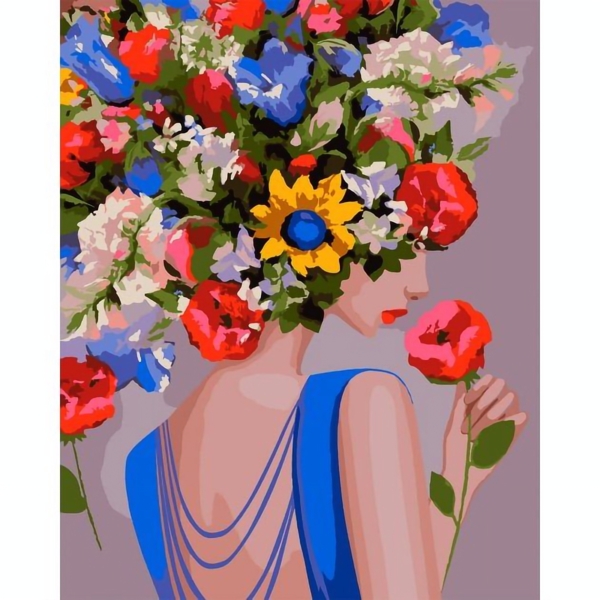 Картина за номерами Santi Літня краса, 40х50 см (954497) - Pampik