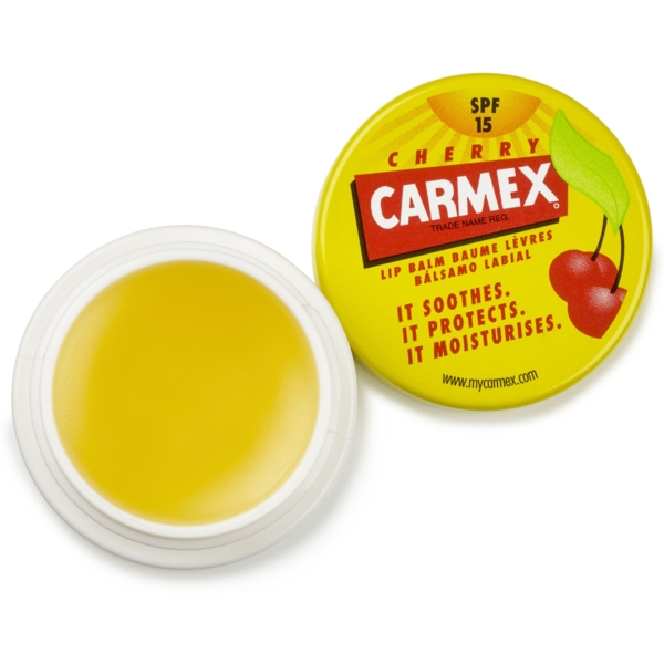 Бальзам для губ в баночке Carmex со вкусом вишни, 7.5 г - Pampik - 3
