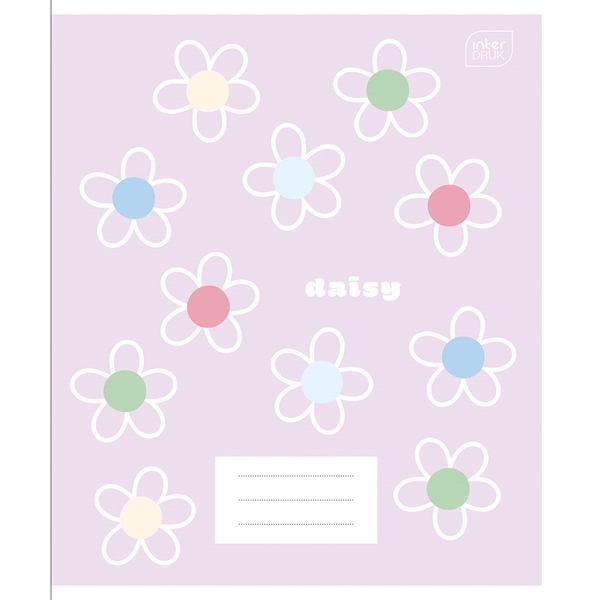 Набір учнівських зошитів Interdruk Premium Botanique, клітинка, А5+, 12 аркушів, 4 шт. (339553-4) - Pampik