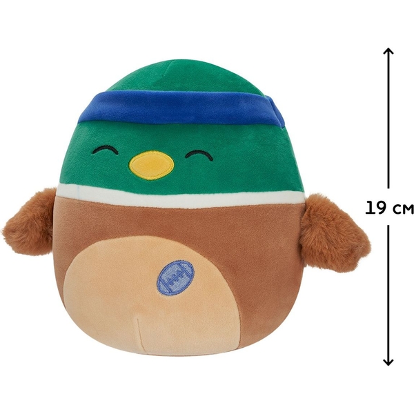 Мягкая игрушка Squishmallows Утка Эйвери 19 см (SQCR04124) - Pampik - 4