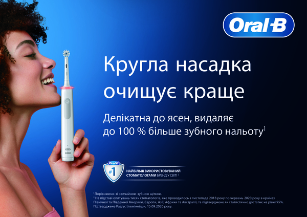 Электрическая зубная щетка Oral-B Braun Pro Series 1, голубая - Pampik - 4