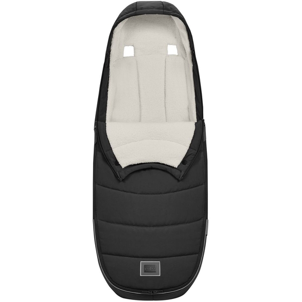 Чехол для ног Cybex Platinum Footmuff Sepia Black, черный (523000713) - Pampik - 2