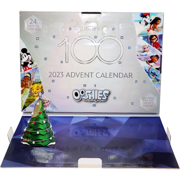 Набор игровых фигурок Ooshies Адвент-календарь Дисней 100, 24 шт. (23975) - Pampik - 3