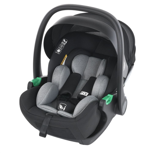 Автокресло El Camino i-FIX ME 1110 Royal Dark Gray темно-серое (25882) - Pampik