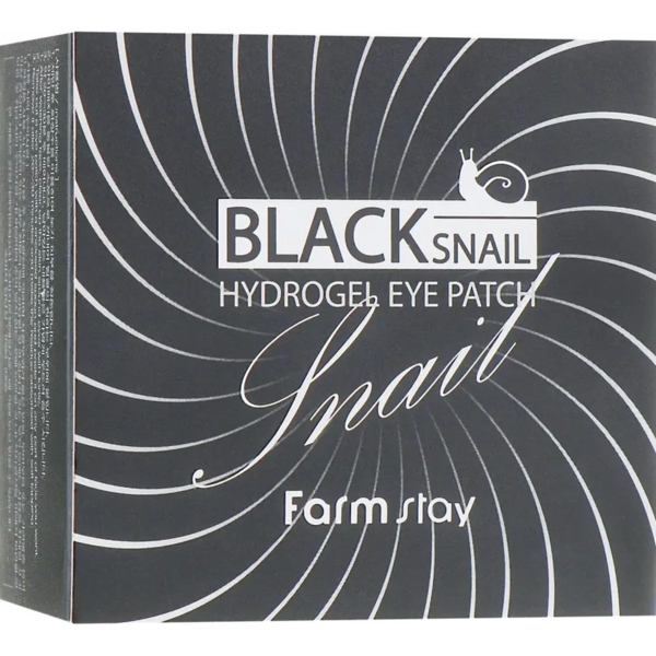 Гидрогелевые патчи для глаз FarmStay Black Snail, 60 шт. - Pampik - 4