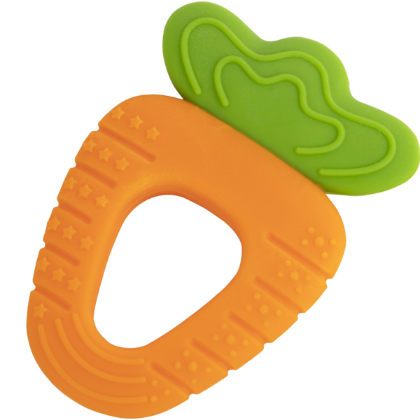 Прорезыватель силиконовый Baby Team Морковка (4021) - Pampik - 4