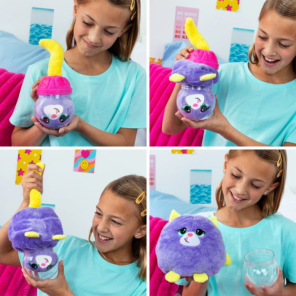 М'яка іграшка-сюрприз Misfittens Котик в акваріумі, в асортименті (03945(W1)) - Pampik - 6