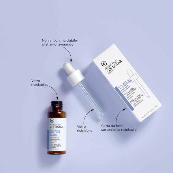 Концентрат для лица Collistar Pure Actives Collagen + Glycogen Anti-Wrinkle Firming, против морщин, 30 мл - Pampik - 5