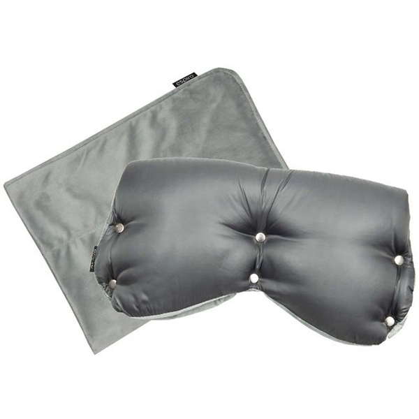 Коляска Espiro Husky XL 2023 17 Graphite Wind, універсальна 2 в 1, графітова (206764) - Pampik - 12