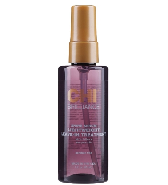 Несмывающаяся сыворотка-шелк для волос CHI Deep Brilliance Shine Serum Light Weight Leave-In Treatment 177 мл - Pampik - 2