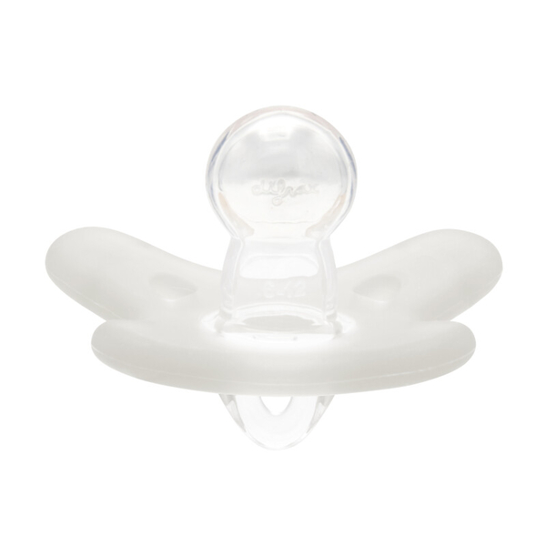 Силиконовая симметричная пустышка Canpol babies, 0-6 месяцев, белый (24/001_whi) - Pampik - 2