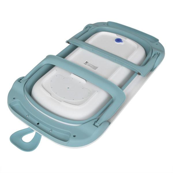 Ванночка El Camino ME 1106 T-control з термометром і зливом, 87 см, блакитна (26041) - Pampik - 5
