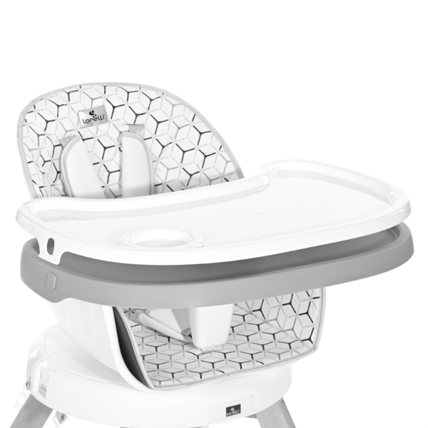 Стільчик для годування Lorelli Napoli, сірий (23730) - Pampik - 4