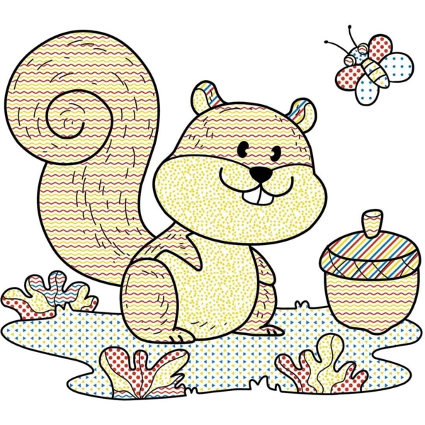 Водяні розмальовки Талант Лісові тварини (8w-forestanim) - Pampik - 5