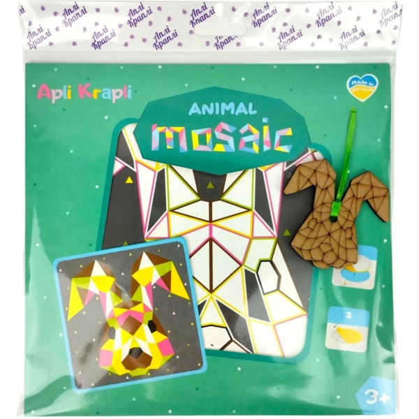 Мягкая мозаика Аплі Краплі Зайчик (МГ-03) - Pampik - 2