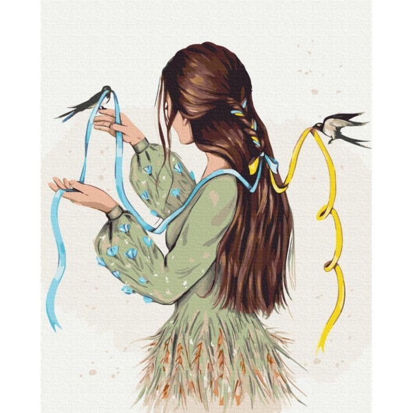 Картина за номерами ZiBi Kids Line Політ волі 40х50 см (ZB.64024) - Pampik