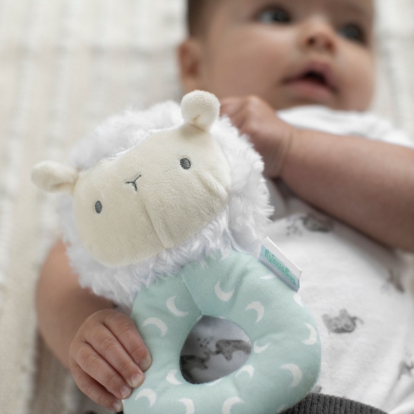 Іграшка-брязкальце Ingenuity Sheppy Ring Rattle (12373) - Pampik - 4