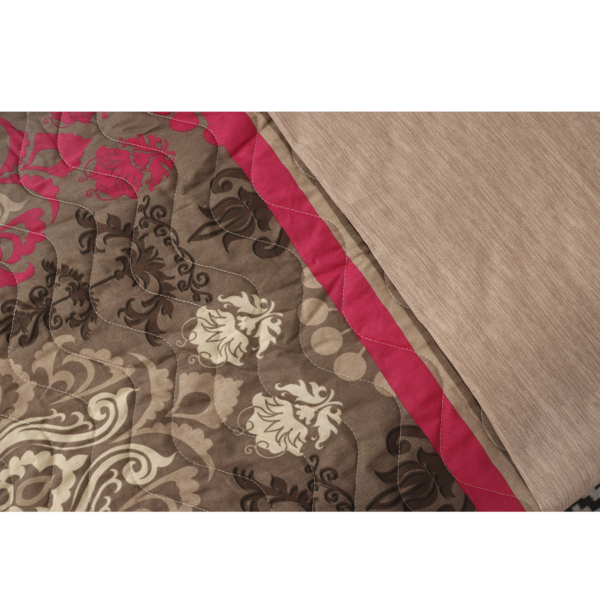 Стеганое покрывало-пододеяльник LightHouse 4 сезона Eftelya бязь голд 200х220 см коричневое (3500_2.0LH_п) - Pampik - 2