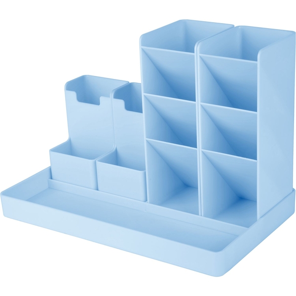 Настільний органайзер Yes My story crystal, з наліпками, 5 предметів, блакитний (450121) - Pampik - 3