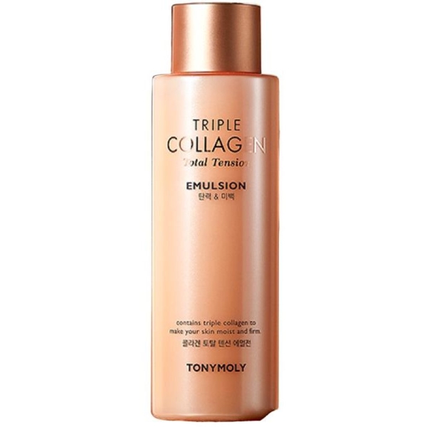 Эмульсия для лица Tony Moly Triple Collagen Total Tension Emulsion, питательная с коллагеном, 200 мл - Pampik - 2