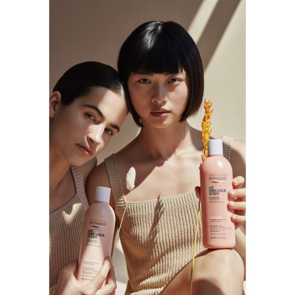 Молочко для тіла Byphasse Lait Eclaircissant Whitening Effect екстрактом вівса 500 мл - Pampik - 4