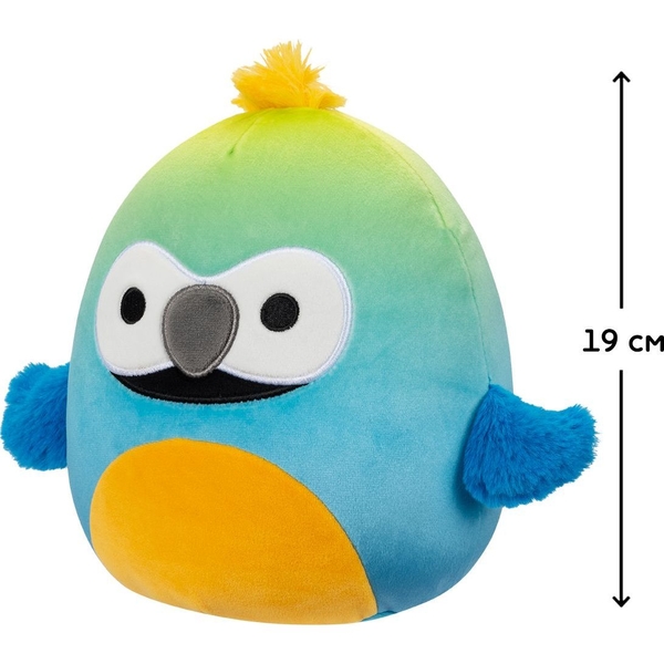 М'яка іграшка Squishmallows Макао Баптиз 19 см (SQCR04120) - Pampik - 4