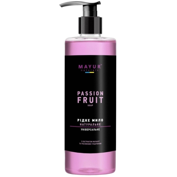 Натуральне рідке мило Mayur Маракуя, 500 мл - Pampik