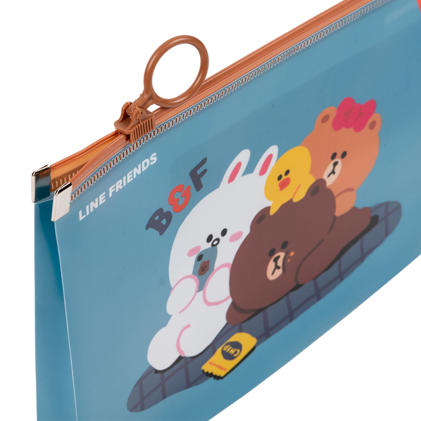 Папка Yes Line Friends Cony, B5, на молнии (492095) - Pampik - 2