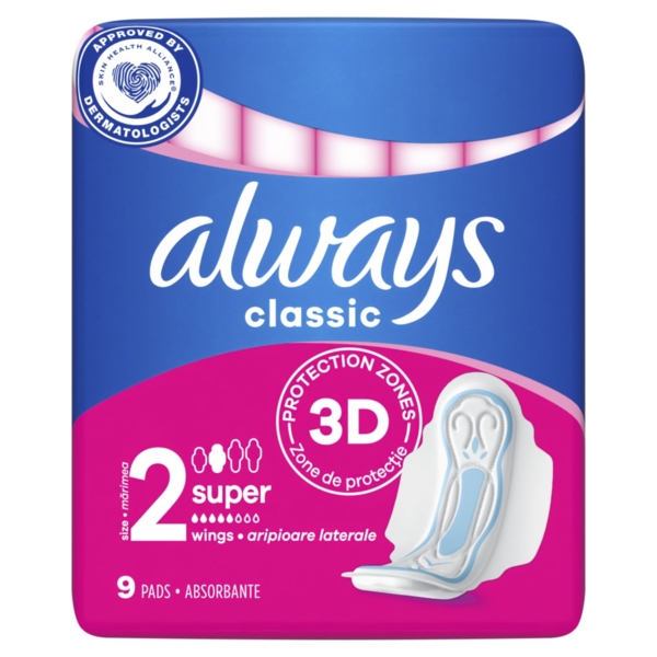 Гігієнічні прокладки Always Classic Super, 9 шт. - Pampik - 2