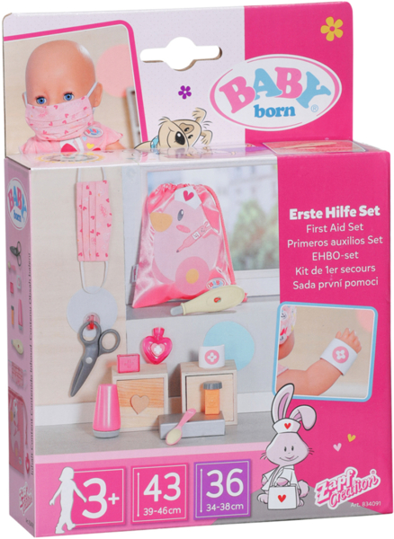 Ігровий набір Baby Born Аптечка, 10 предметів (834091) - Pampik - 3