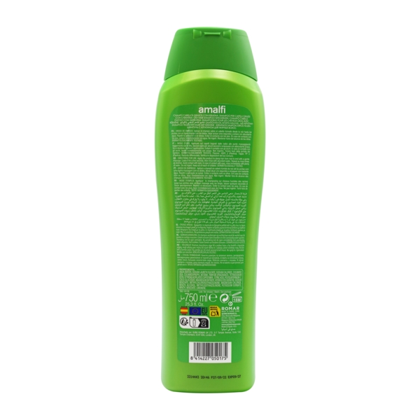 Шампунь з кератином Amalfi для жирного волосся, 750 мл - Pampik - 2