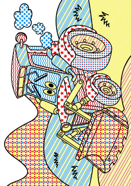 Волшебная водная раскраска Кристал Бук Супермашинки, 8 страниц (F00025063) - Pampik - 2